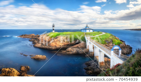 Pancha Island viewpoint in Ribadeo, Galicia, Spain 70454939