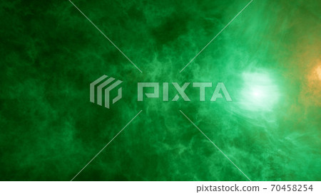 Abstract image of nebula, cosmic smoke and volumetric light 70458254