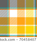Plaid or tartan vector is background or texture in many color of graphic design 70458407