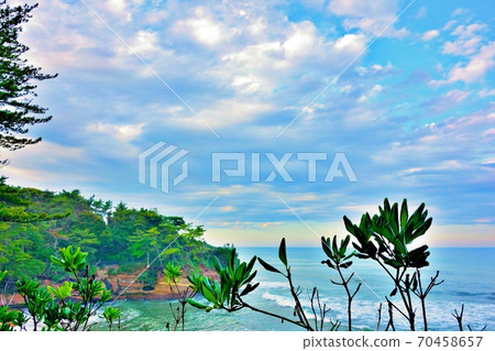 Scenery of Unomisaki, Juo-cho, Ibaraki, Japan 2 Scenery of Unomisaki, Juo-cho, Ibaraki, Japan 2 70458657