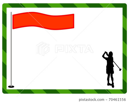 Golf frame (2) - Stock Illustration [70461556] - PIXTA