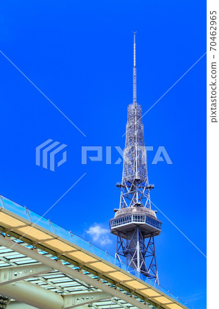 Scenery of TV tower and Oasis 21 in Nagoya city 70462965