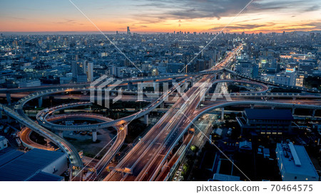 osaka, highway, highways 70464575