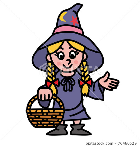 Girl who cosplayed as a witch 70466529