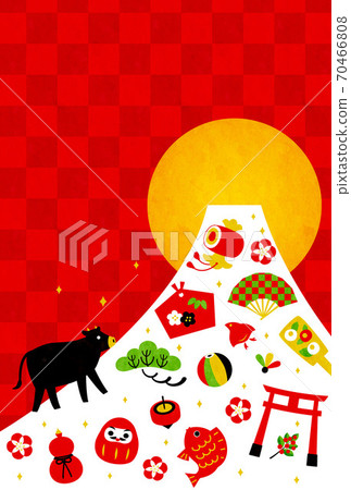 Year of the Ox-New Year's card template -3 tech Year of the Ox-New Year's card template -3 tech 70466808