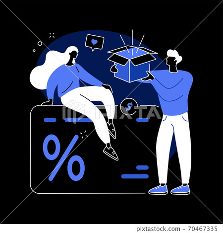 Promotion strategy abstract concept vector illustration. Promotion strategy abstract concept vector illustration. 70467335