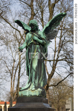 The Northern Cemetery is one of the largest cemeteries in Munich, Germany 70468199