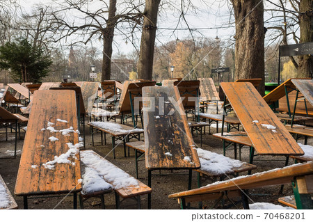 walking in Hofgarten Park in Munich on a winter day, Germany walking in Hofgarten Park in Munich on a winter day, Germany 70468201