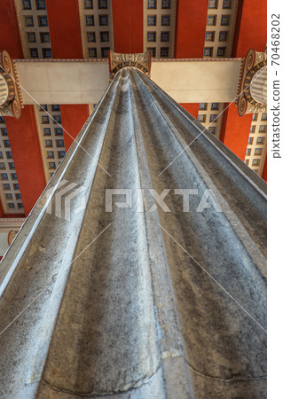Columns of the Propylaea in Munich Kings Square, Koenigsplatz, Germany 70468202