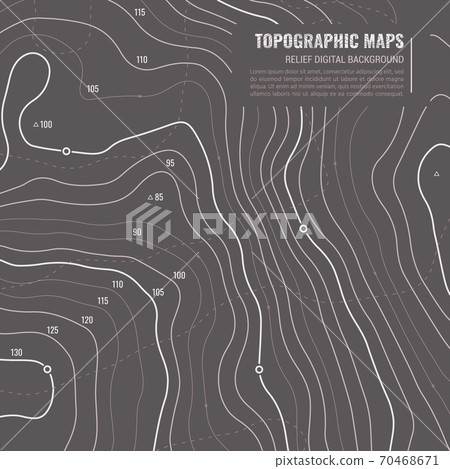 Abstract Topographic Background Abstract Topographic Background 70468671