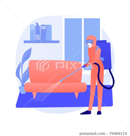 Home sterilization services abstract concept vector illustration. 70469219