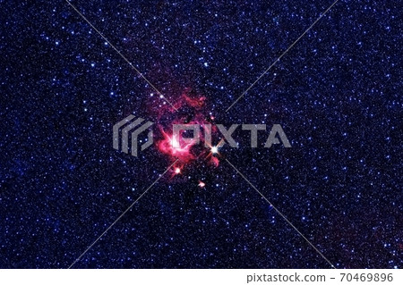 Beautiful blue galaxy in deep space. Elements of this image furnished by NASA were. Beautiful blue galaxy in deep space. Elements of this image furnished by NASA were. 70469896