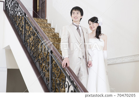 Bride and groom portrait Bride and groom portrait 70470205