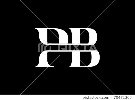 P B Initial Letter Logo design, Graphic Alphabet Symbol for Corporate Business Identity 70471303