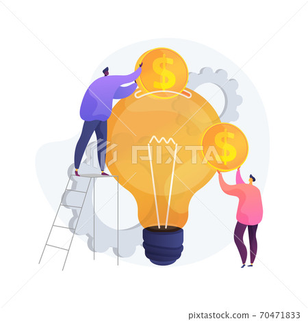 Venture investment abstract concept vector illustration. Venture investment abstract concept vector illustration. 70471833