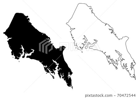 St. Marys County, Maryland (U.S. county, United States of America, USA, U.S., US) map vector illustration, scribble sketch St. Mary's map St. Marys County, Maryland (U.S. county, United States of America, USA, U.S., US) map vector illustration, scribble sketch St. Mary's map 70472544