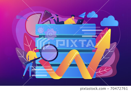 Big data tools concept vector illustration. Big data tools concept vector illustration. 70472761