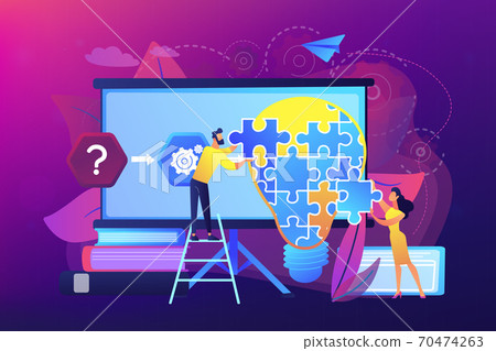 Problem solving concept vector illustration. 70474263
