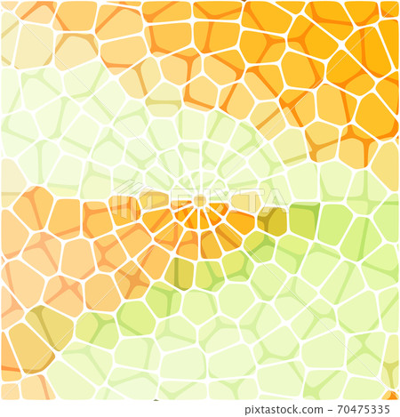 Green and orange vector stones abstract geometric background, poster design, brochure template eps10 Green and orange vector stones abstract geometric background, poster design, brochure template eps10 70475335