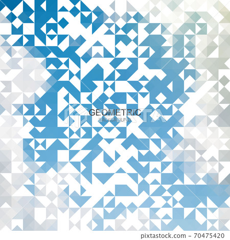 Blue Triangle modern Mosaic Background, Creative Design Templates Blue Triangle modern Mosaic Background, Creative Design Templates 70475420