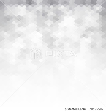 Vector Abstract science Background. Hexagon gray geometric design. EPS 10. 70475507