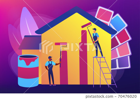 Painter services concept vector illustration 70476020