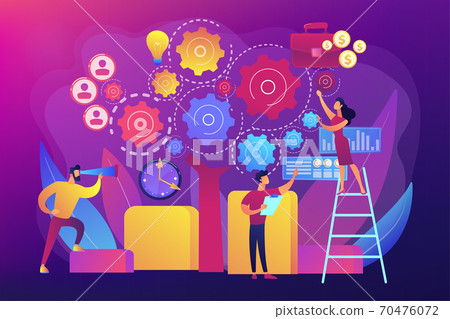 Enterprise architecture concept vector illustration Enterprise architecture concept vector illustration 70476072