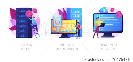 Big data vector concept metaphors 70476486