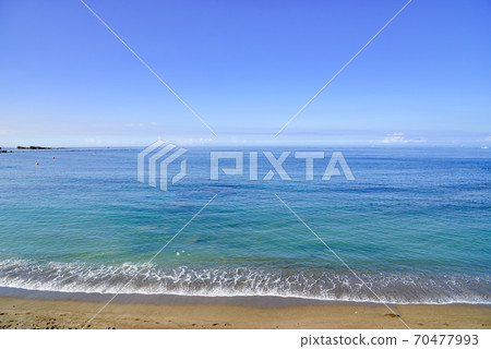 （神奈川縣）夏日的天空和一色海岸 70477993