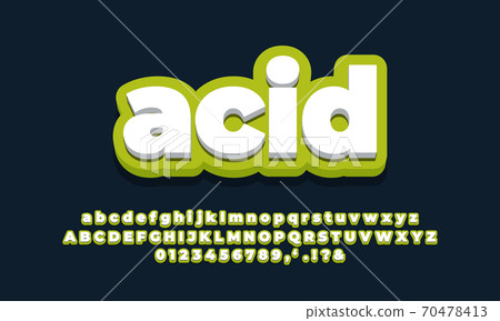soft green with white modern 3d font effect or text styles design soft green with white modern 3d font effect or text styles design 70478413