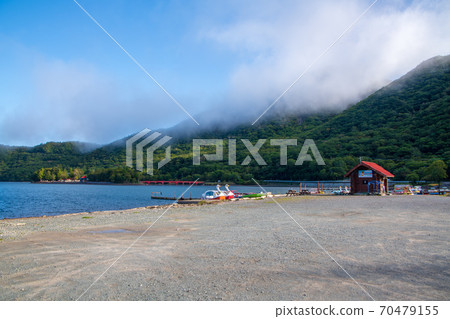 Prefectural Akagi Park Akagi Onuma Lakeside Komagatake Kurohiyama area Early autumn scenery 70479155