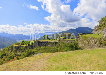 Takeda Castle Ruins in Autumn Takeda Castle Ruins in Autumn 70479307