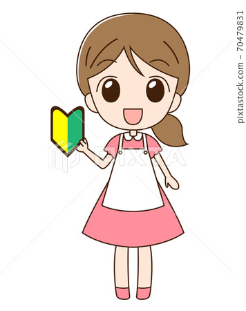 初學者標記1的女孩 70479831