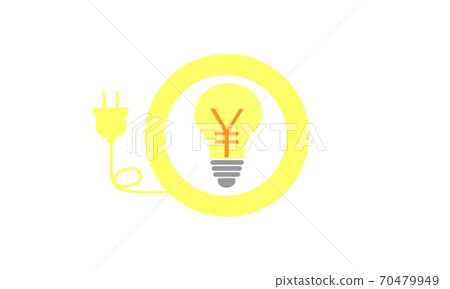 Image of electricity bill, electricity, liberalization of electricity, selection of electricity, household-friendly electricity, etc. 70479949