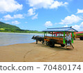 乘坐水牛車前往由布島 70480174
