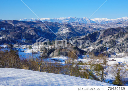 Snow Country (Ogawa Village, Nagano Prefecture) 70480389