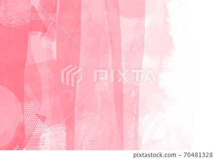 Background material Collage Watercolor texture 70481328