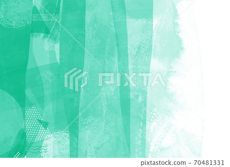 Background material Collage Watercolor texture Background material Collage Watercolor texture 70481331