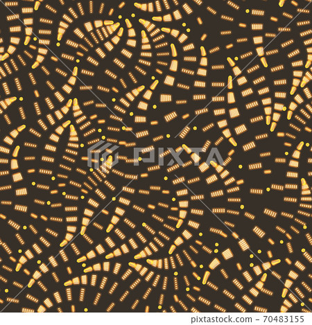 Vector seamless background. Texture of rounded... - Stock Illustration ...