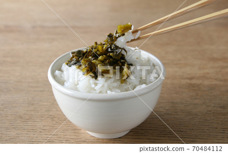 Rice pickles, mustard pickles Rice pickles, mustard pickles 70484112