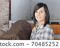 portrait of a beautiful young woman rider 70485252