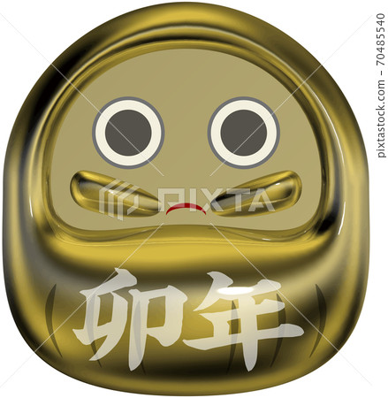 年份:吉祥的金色佛法封蠟狀標記,透明背景 年份:吉祥的金色佛法封蠟狀標記,透明背景 70485540