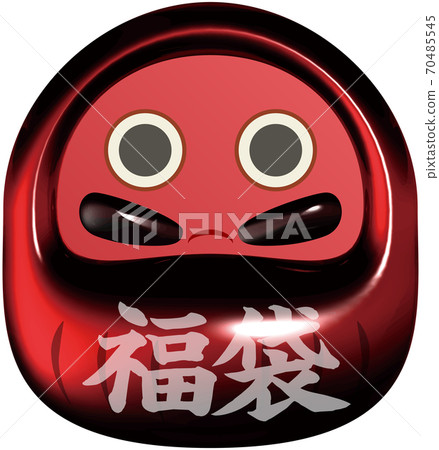 幸運袋，吉祥的紅色佛法封蠟狀標記，透明背景 70485545