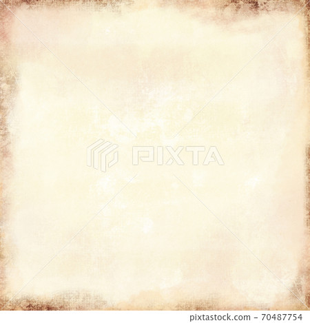 Square retro parchment 70487754