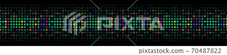 Colorful abstract shiny light circles web header banner Colorful abstract shiny light circles web header banner 70487822