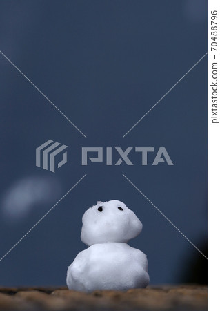 鳥取四個季節步行冬天小宮形車站 70488796