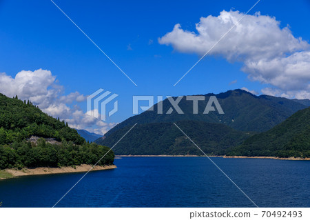 岐阜縣/飛ida市/夏季少女大壩 70492493