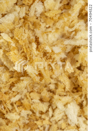 Bread crumbs close-up 70494822