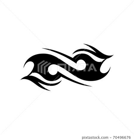 tribal flame vector symbol image template 70496676