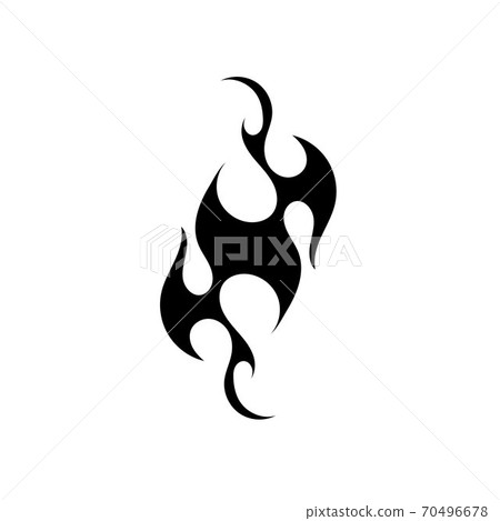 tribal flame vector symbol image template 70496678